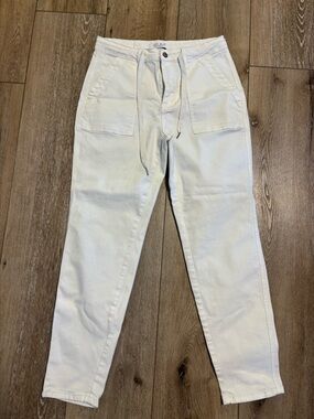 Judy Blue White High-Rise Casual Jeans